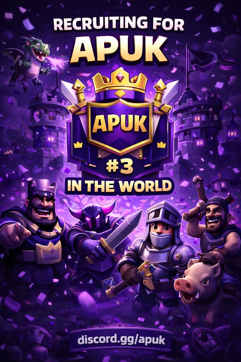 All Players Top 500 ATM Hit Me Up In DMs Asap.

Clan Offers. A-lot more! 👀