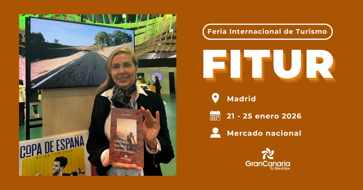 📍 Hemos vuelto a <a href="/fitur_madrid/">FITUR</a> para continuar mostrando cómo #GranCanaria combina turismo deportivo, eventos y alojamientos especializados para todo tipo de deportistas.

#GCTriBikeRun | <a href="/GranCanariaTur/">Gran Canaria Turismo</a>  | #FITUR2026 #FITUR