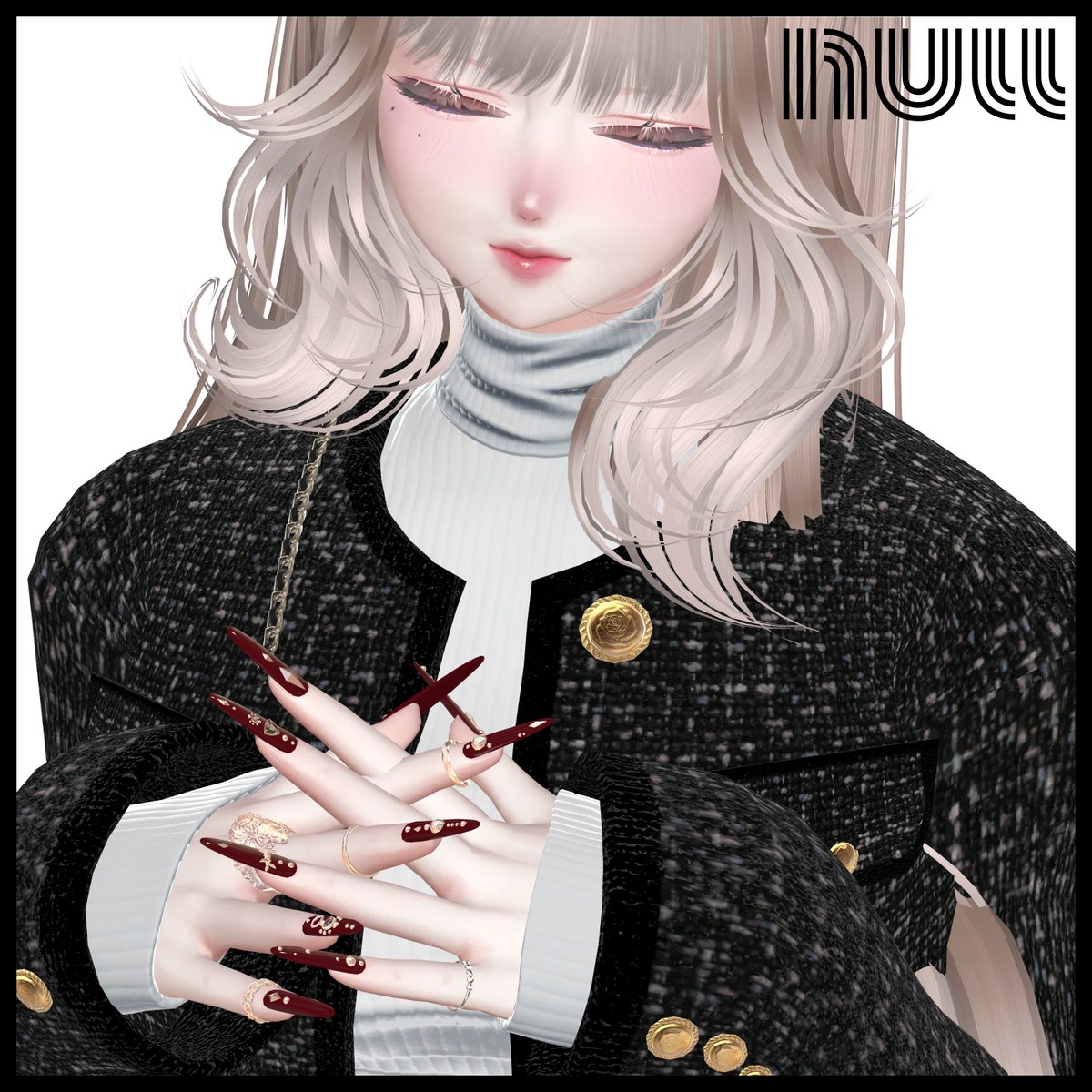 💅更新+追加のお知らせ

スタッズネイルにロングverを追加しました！
既に購入済の方は無料でDL可能です✨
ショートとロングをわけているのでお好みで購入できます！

Studs Nail【9アバター対応】 |  #nullの足音 nul10.booth.pm/items/7497184