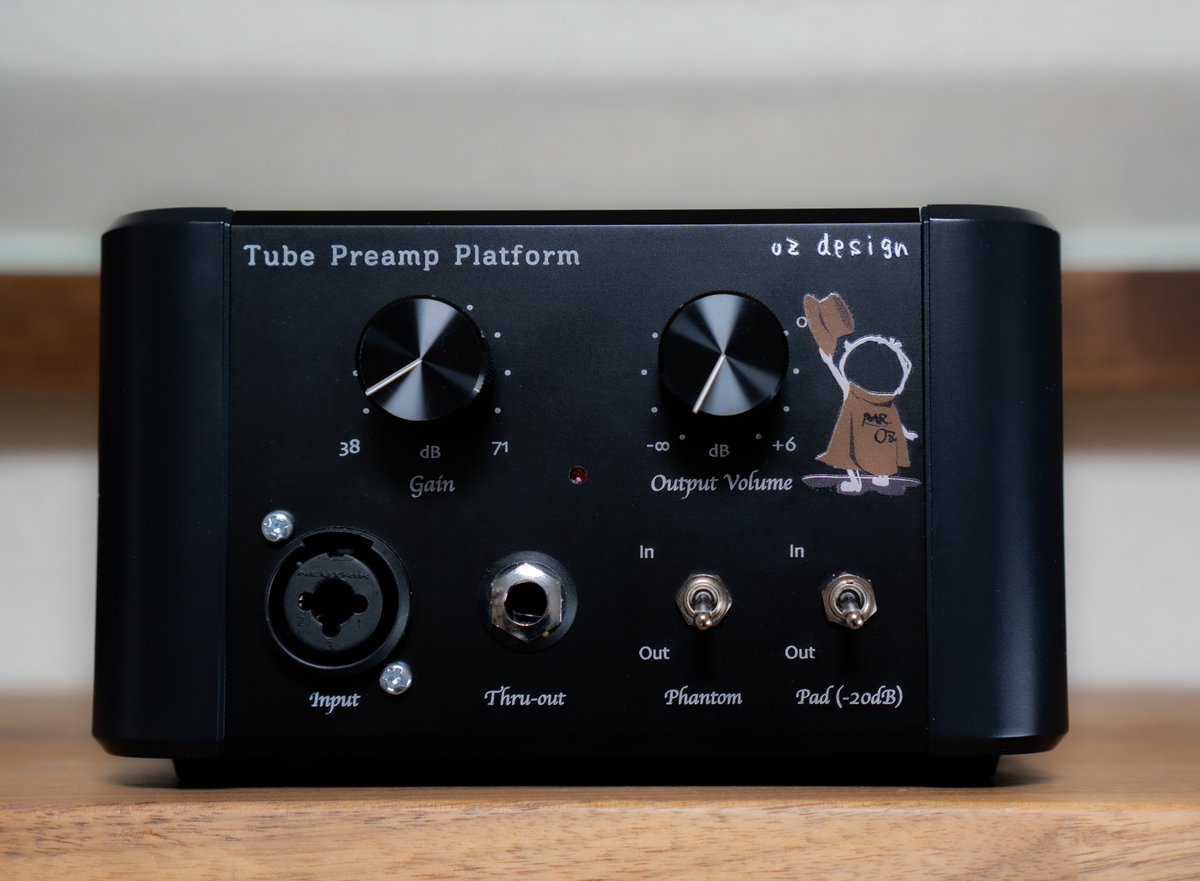 oz design Platform 真空管マイクプリ+真空管オプトコンプ Tube
