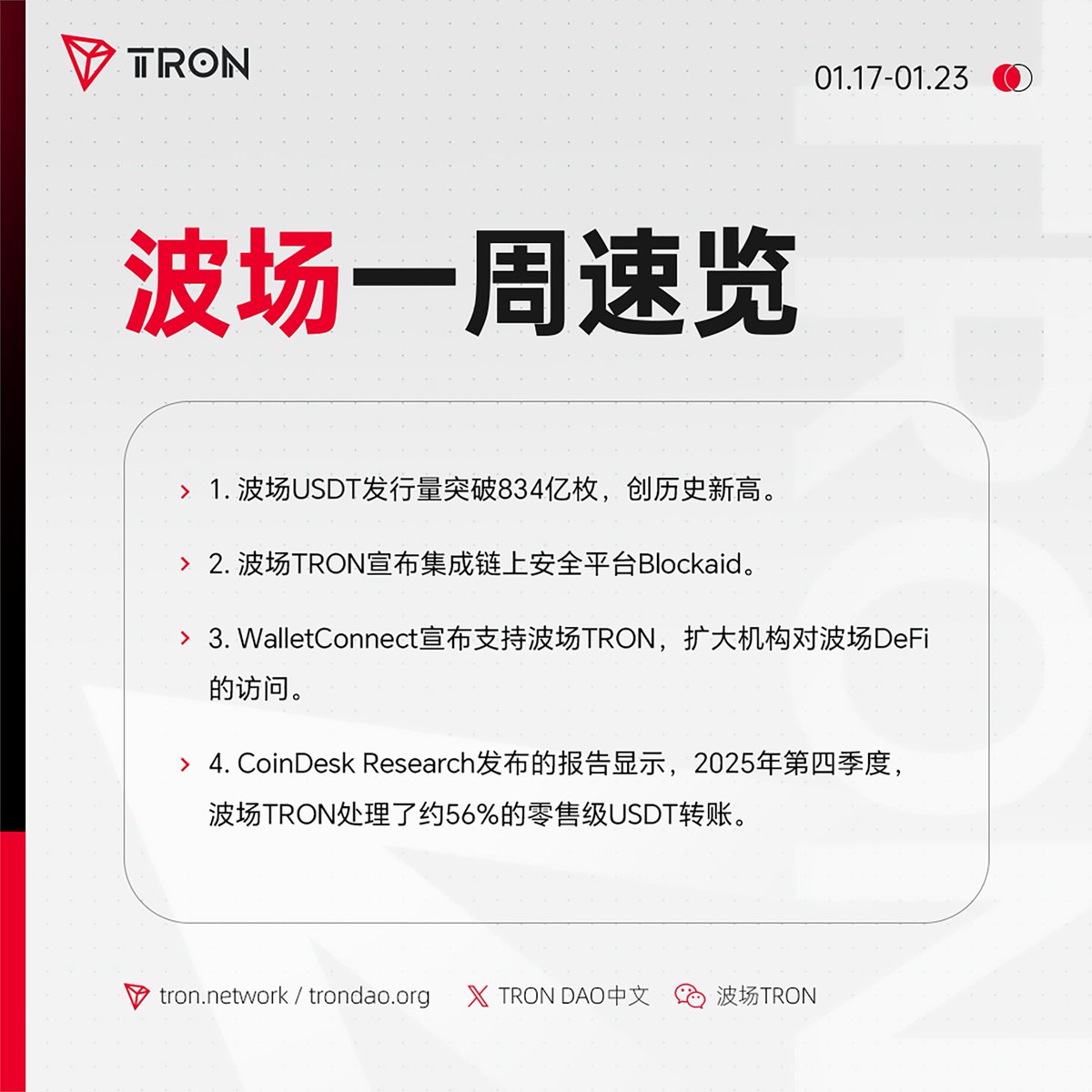 TRON DAO中文(@trondaoCN) / Posts / X