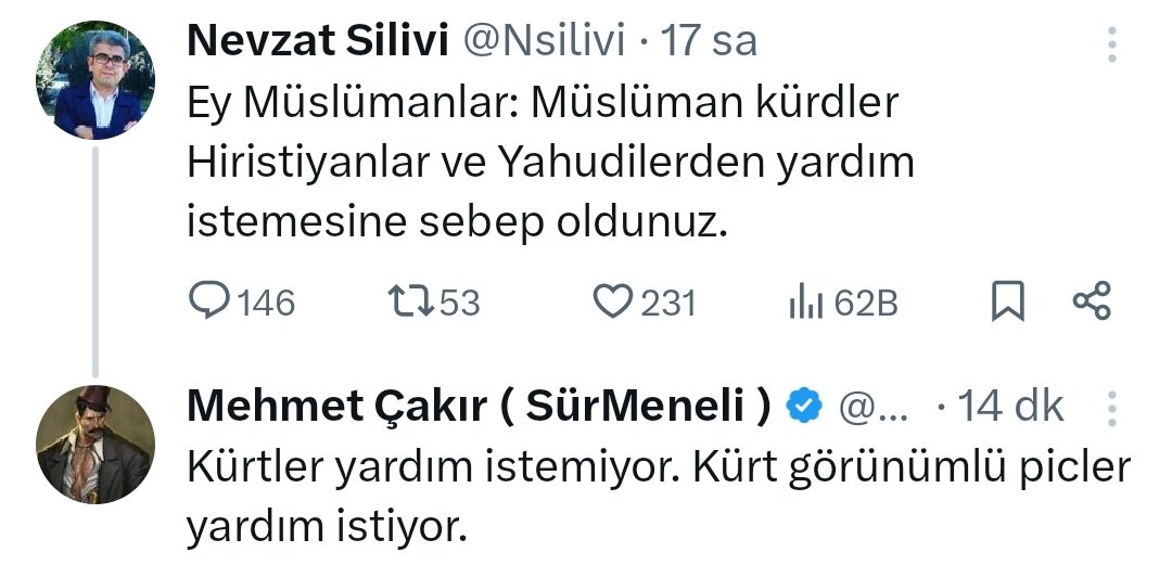 Selahaddin Eyyubi'nin kumanda ettiği İslam Ordusu'nun büyük bölümünü Türk aşiretleri oluşturuyordu. 
        Kanuni Sultan Süleyman, eğitimini Kürt kökenli Molla Gürani’den almış; Yavuz Sultan Selim ile İdris-i Bitlisi ise tarihe birlikte mühür vurmuştur.
​'Lâ ilâhe illallah
