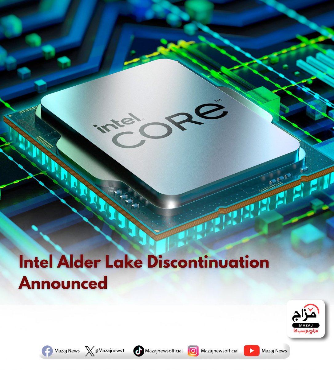 Mazajnews1's tweet photo. Intel Alder Lake Discontinuation Announced

https://t.co/lFQ08YUjlS

#Intel #AlderLake #CPU #ProcessorNews #TechUpdate #ComputerHardware #PCBuild #TechNews #IntelCPUs #HardwareUpdate #GamingPC #Technology #Chipset #Innovation #ComputerTech https://t.co/41LntQLJoZ