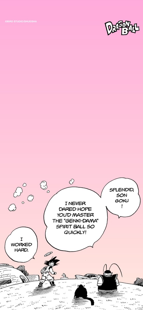 DB_official_en's tweet image. Here's a Genki-Dama wallpaper we previously gave out!
#DragonBallOfficial #dragonball