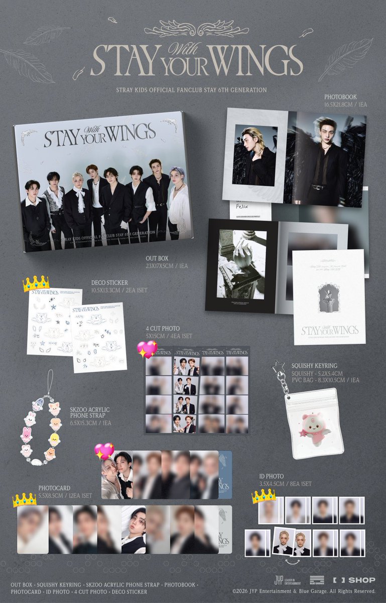 Stray Kids straykids スキズ OFFICIAL FANCLUB STAY 6期 本国FC FANS