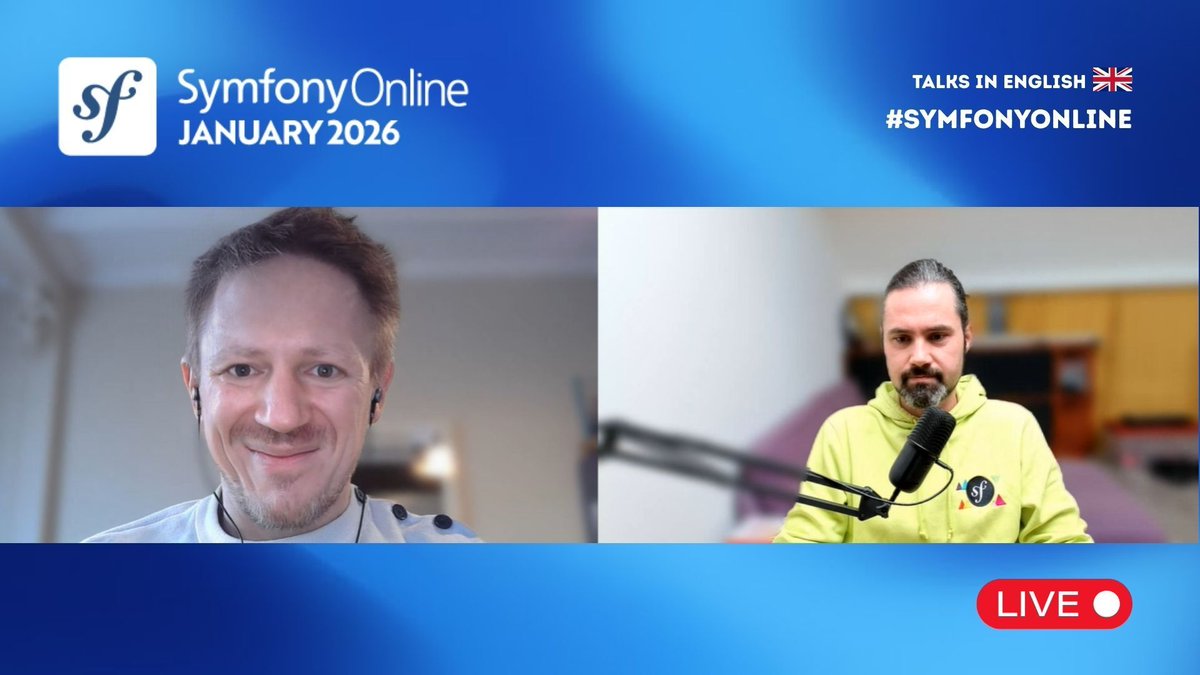 SymfonyCon - SymfonyOnline tweet media