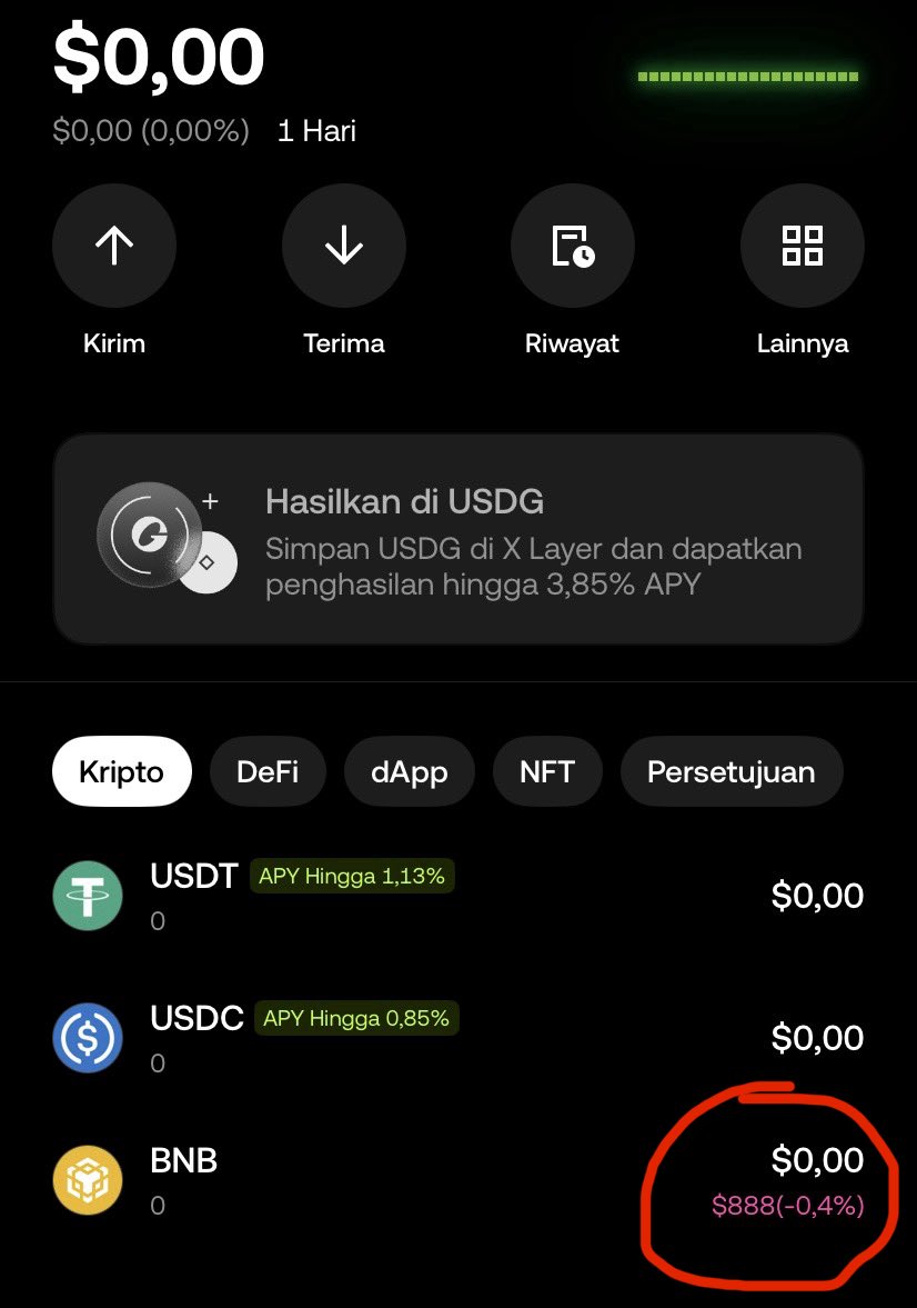 don_vanderlinde's tweet photo. @skyholicc88 angka keberuntungan 888$, sayangnya yg atas bukan 8,888$. kali aje ye kan hoki diisi 8888 juga😁

0xf1fcb9ae035085e4bdc191838a927703741ffeb7 https://t.co/cpjhye0bIO