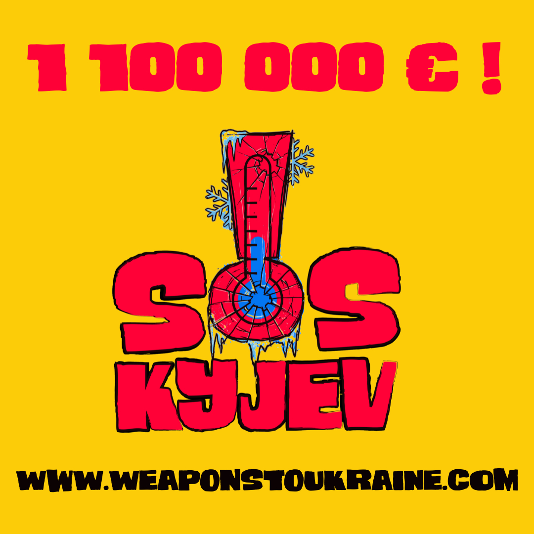 People in Czechia have already raised €1,100,000 to buy generators for Kyiv! The SOS Kyiv fundraiser started just 37 hours ago. The <a href="/CharityPrytula/">Благодійний фонд Сергія Притули</a> Foundation is taking care of buying and distributing the generators in Kyiv. Stay strong, Kyiv – people here are eager to help!🫡