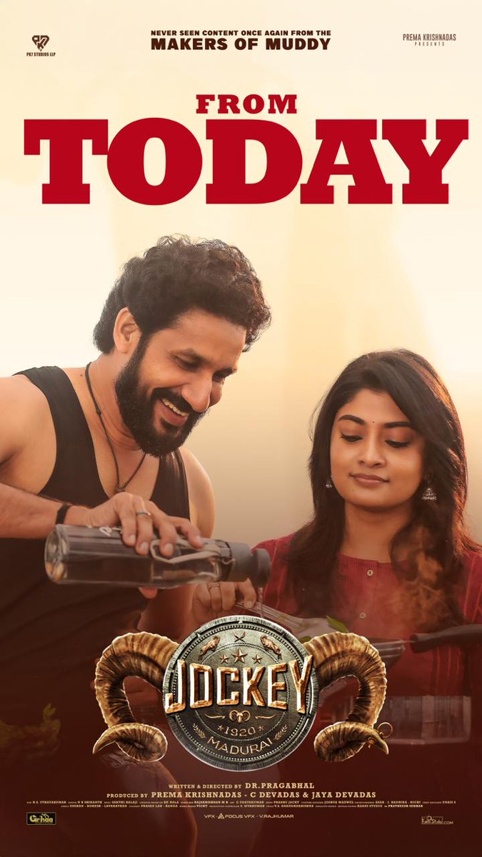 AbGeorge_'s tweet image. #Jockey in cinemas from today.

A Film from the makers of #Muddy