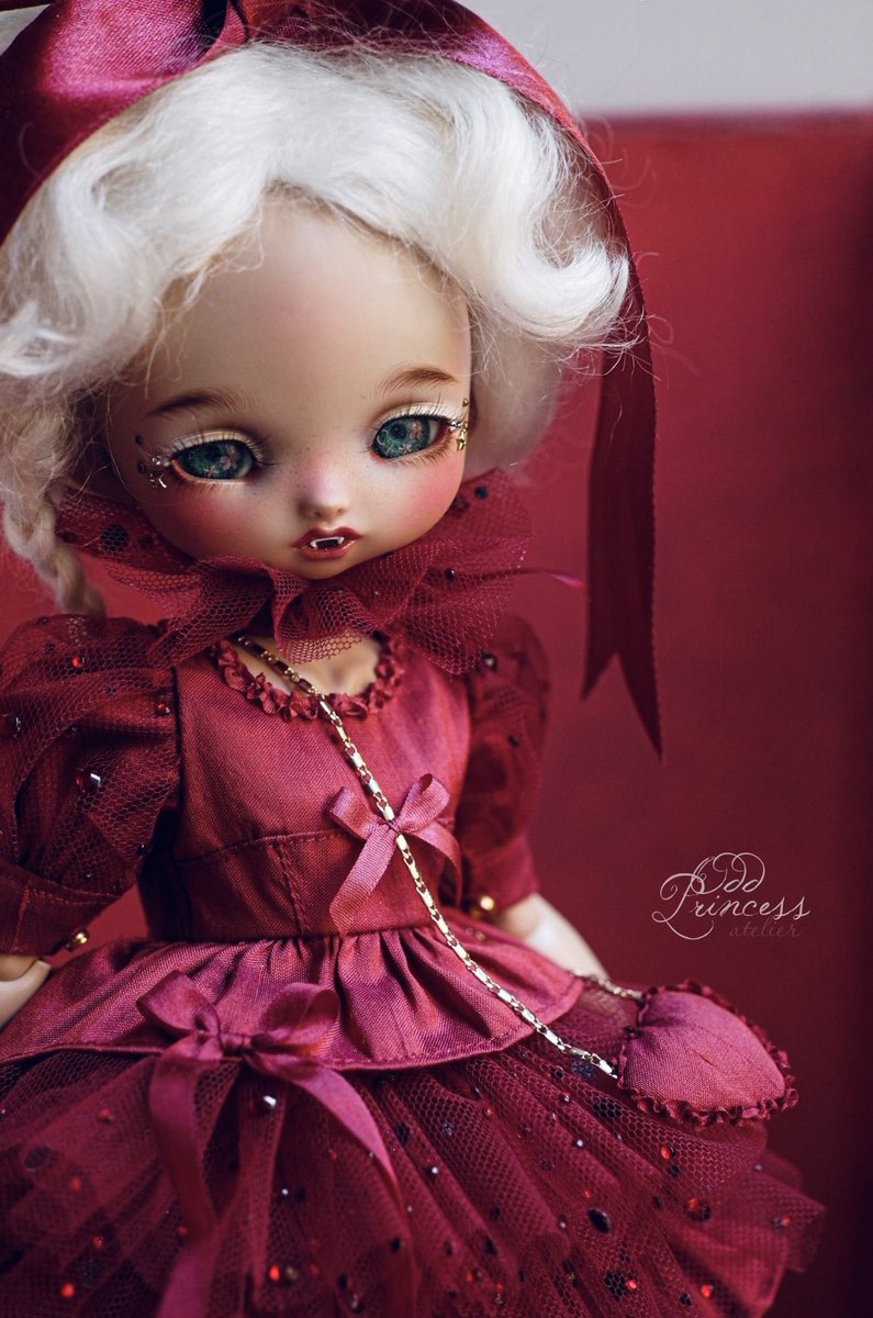 NGaspryan's tweet image. St. Valentine’s Dress set! Who loves it?
#oddprincess #dodollsdream