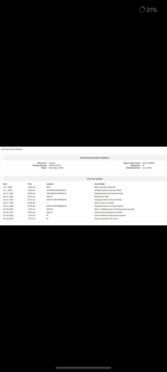 angeshv's tweet photo. Very disappointed with Amazon.
Product shown as full black shoes, delivered with different colors. Returned correctly, yet refund is stuck.
Is this a seller fraud or pickup fraud?
Customers shouldn’t suffer like this.
#AmazonIndia #FraudAlert #pickup #refund
#ConsumerRights https://t.co/hUQ8alAHDf