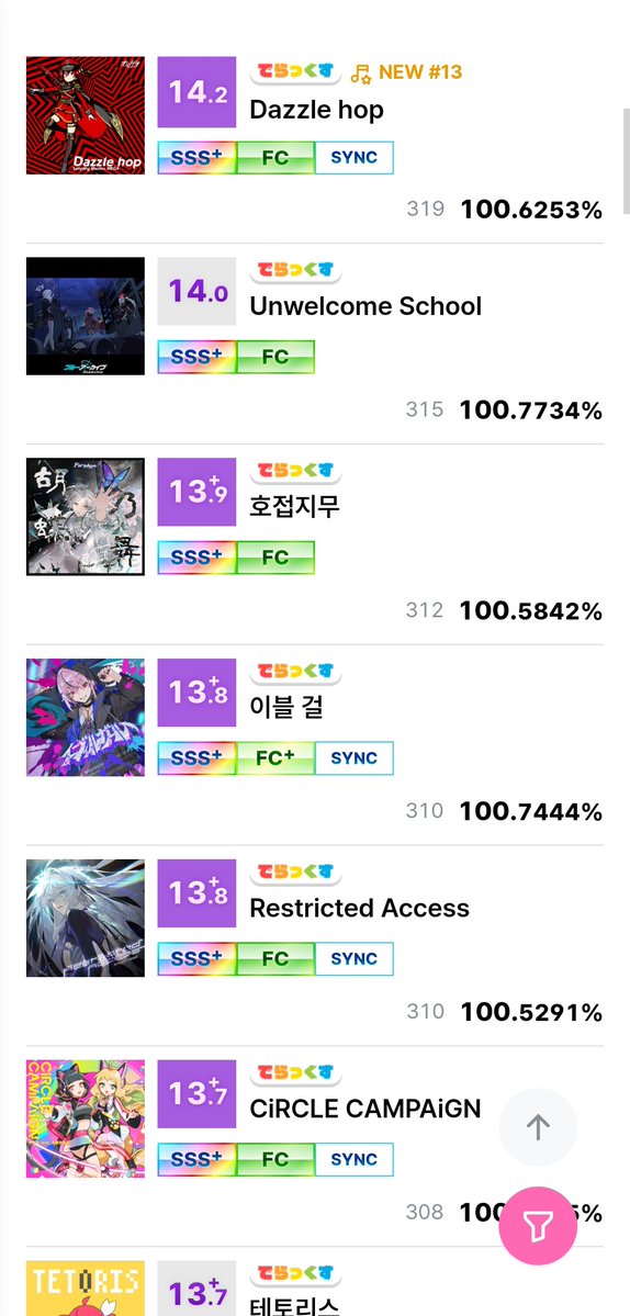 JustSolUser's tweet image. 귀찮아서 오늘 플레이한거 이렇게 찍음