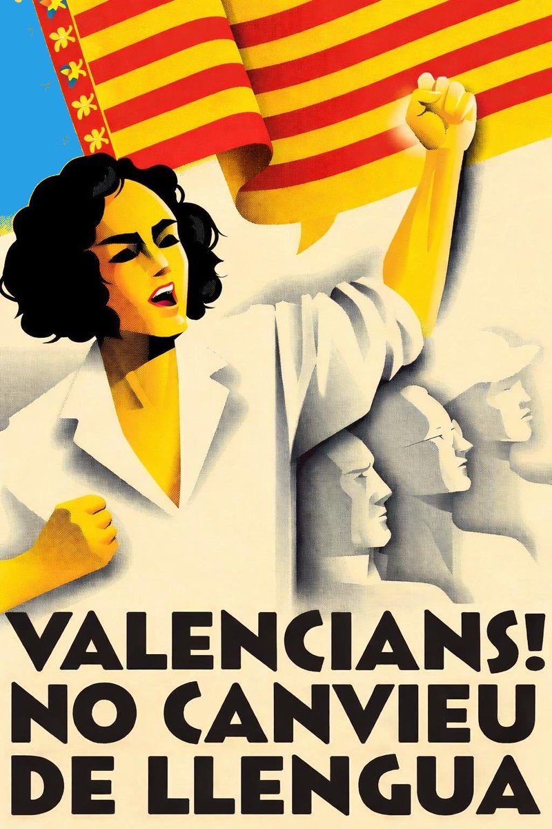 AnVeritas's tweet image. Valencians la nostra llengua és una de les llengües més dolçes i boniques de tot lo món, que no te la canvien per l'invent de Fabra o l'AVL. Som Valencians, normes, paraules i formes valencianes. 💙
#FreedomValencianLanguage