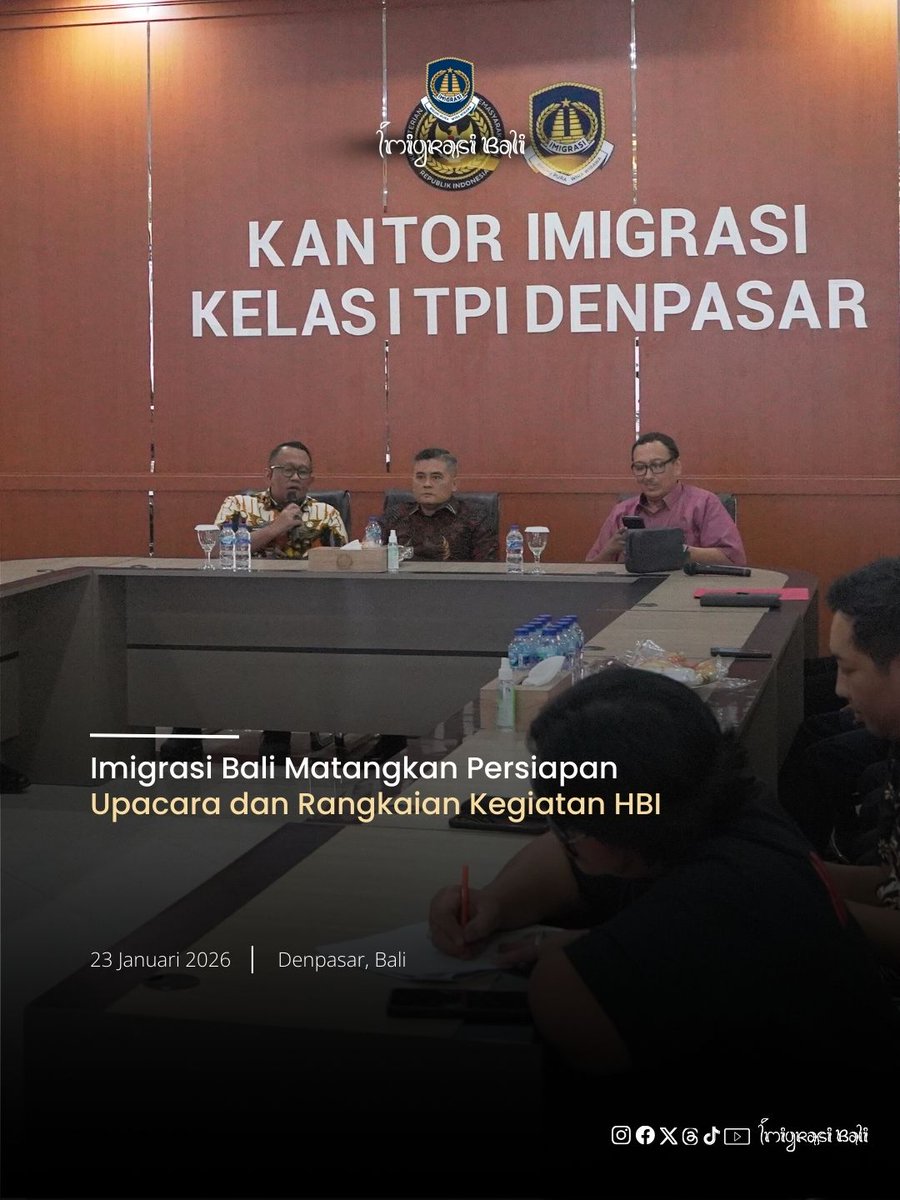 Imigrasi Bali Matangkan Persiapan Upacara dan Rangkaian Kegiatan HBI
instagram.com/p/DT2SUxrE21A/…