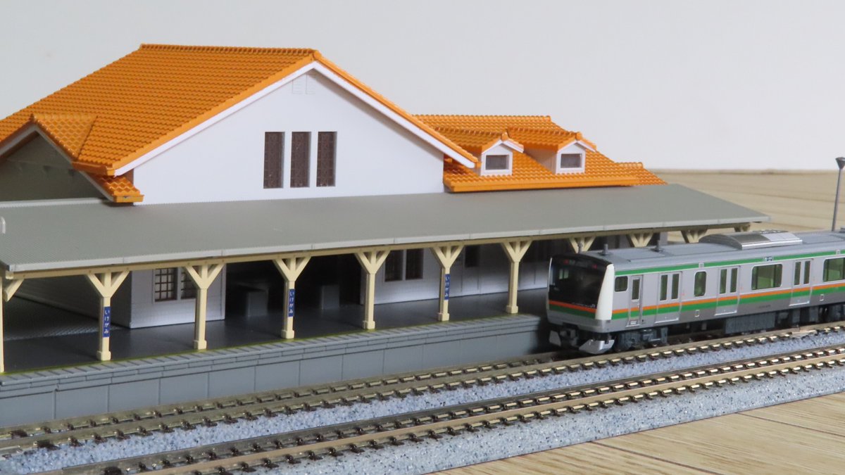 街のシンボル】 「近郊形地上駅舎(オレンジ/モノトーン)」が登場。大正