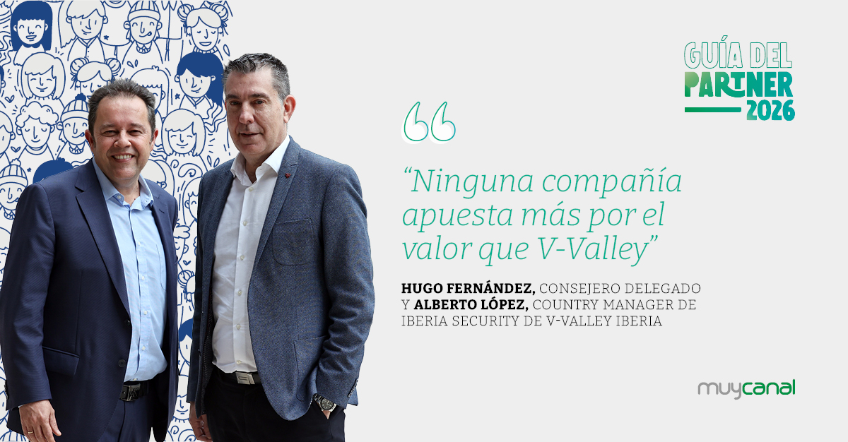 “Ninguna compañía apuesta más por el valor que V-Valley”. Hugo Fernández y Alberto López cuentan su enfoque: más formación + servicios

Entrevista 👇

muycanal.com/2026/01/21/val…

Guía del Partner 2026 👇

guiadelpartner.squarespace.com

 #CanalTI #Ciberseguridad #IA