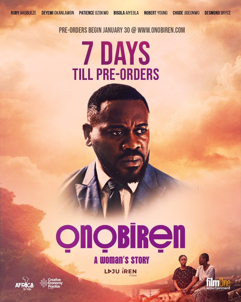 Ticket pre-orders at Onobiren.com by this time next week! 💃💃💃. Let everyone on your TL know please