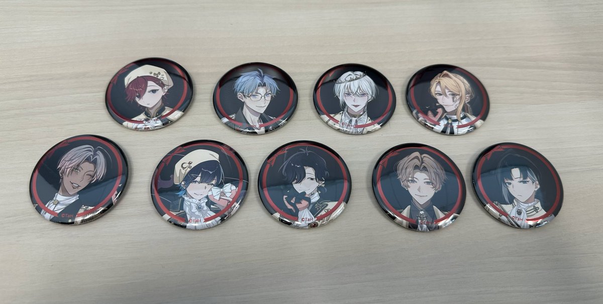 Toxic-a-Holic トキホリ トキシカホリック シアン 缶バッジ Toxic-a