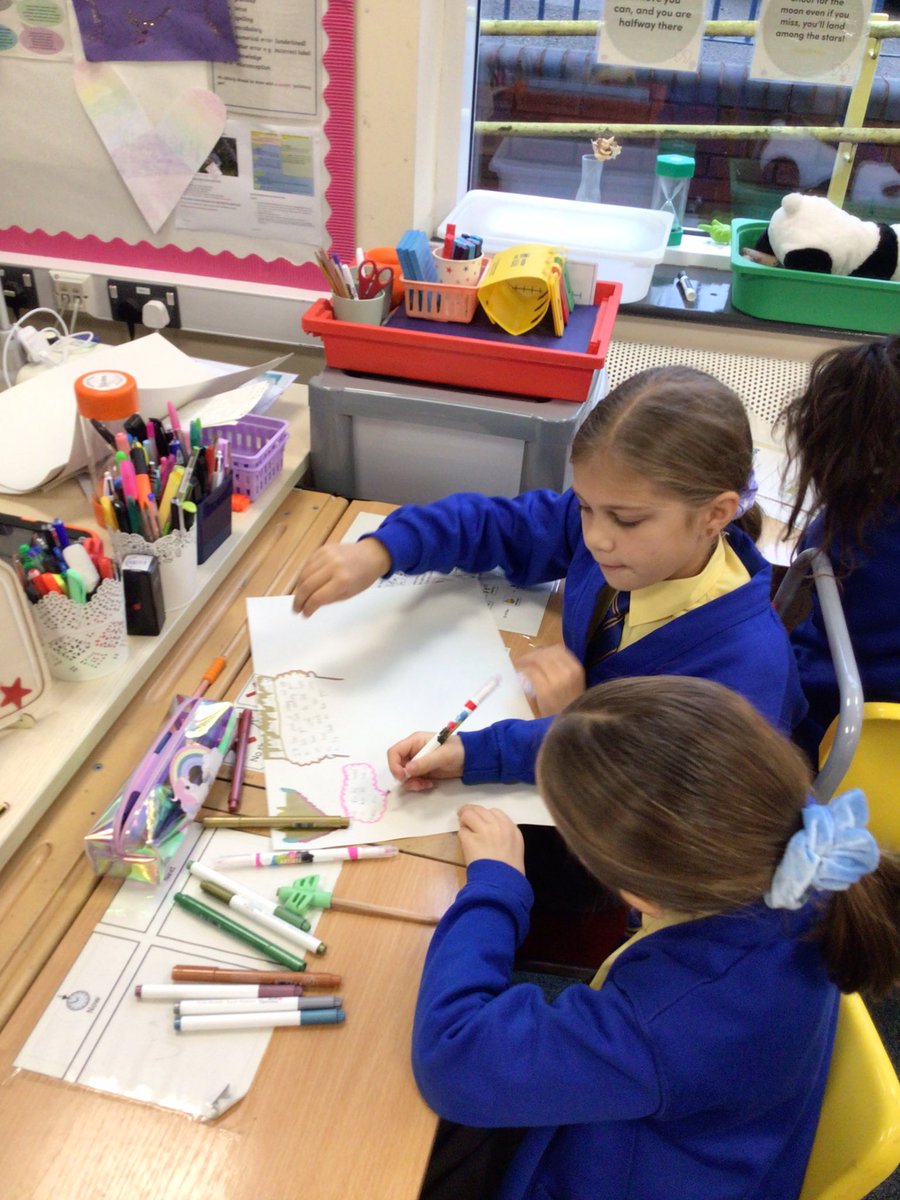 StMaryB17's tweet image. #KS2 are busy writing messages to our school based on what they think St John Paul II would say! #Prayer #HouseRetreat