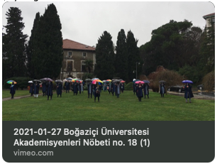 yunusunbabasi's tweet photo. Albayrak medya grubu bünyesindeki TVNet, 10 Ocak'ta @YouTube'da Boğaziçi Üniversitesi kayyım yönetiminin propagandası niteliğinde, mesnetsiz ithamlar, önyargılar, çarpıtılmış bilgiler içeren bir video yayınladı. Bu videoda bana ait (en az) 7 video kayıt izinsiz olarak kullanılmış https://t.co/J5bjlcWRBK