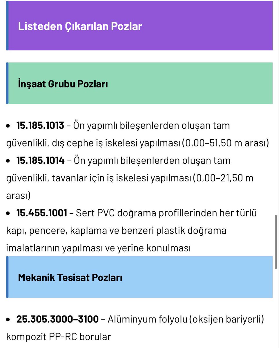 2026 Yılı Birim Fiyatlarında Neler Değişti!
Açıklamalı Tam Liste: insaatim.com/2026-yilinda-g…