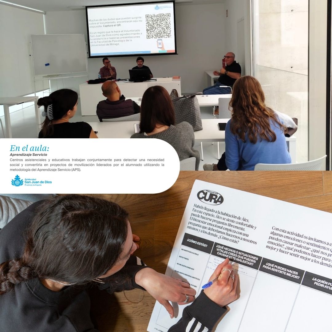 SJDsolidarios's tweet photo. 🎒✨ Invitamos a los centros educativos a sumarse a #EducaSJD, un programa de sensibilización que fomenta la empatía, rompe estigmas y educa en valores de justicia social.
📚 Sensibilizar también es transformar.
👉🏻 https://t.co/yLOmDRQdsm 💙
#EducaciónEnValores #CentrosEducativos https://t.co/3oq3Wxg7cG