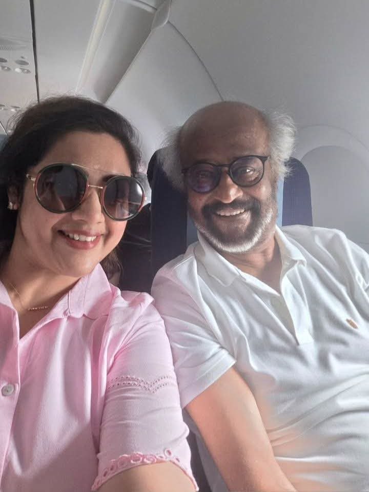 #Thalaivar latest with Meena ❤️

#SuperstarRajinikanth | #Rajinikanth | #Jailer2 | #Thalaivar173