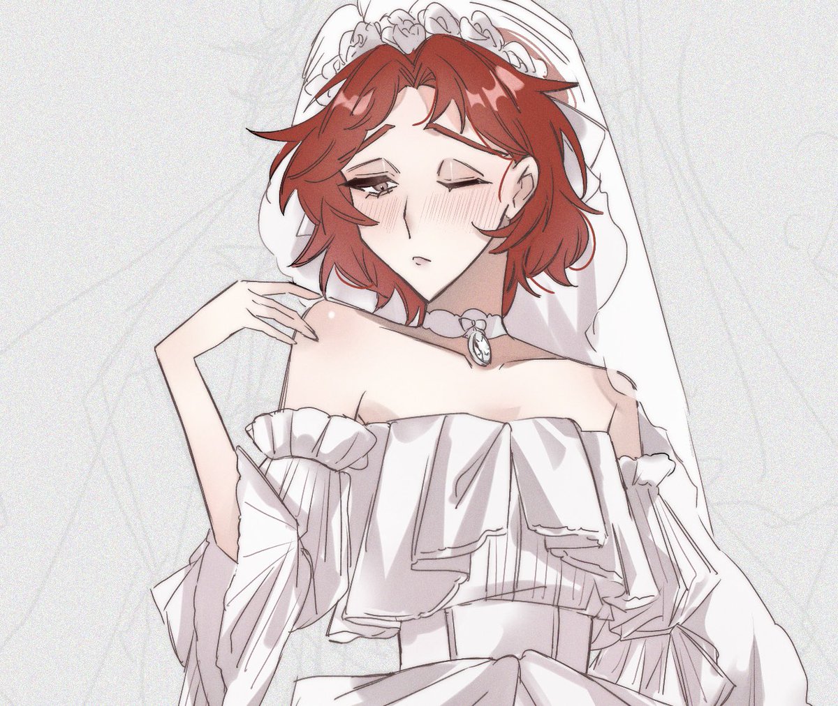 miyncll's tweet image. 女体化