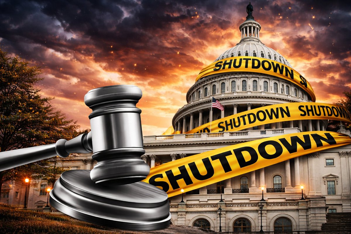 🚨 CLARITY Act at Risk as U.S. Shutdown Deadline Nears Looming government  shutdown could stall crypto regulation progress despite recent momentum
