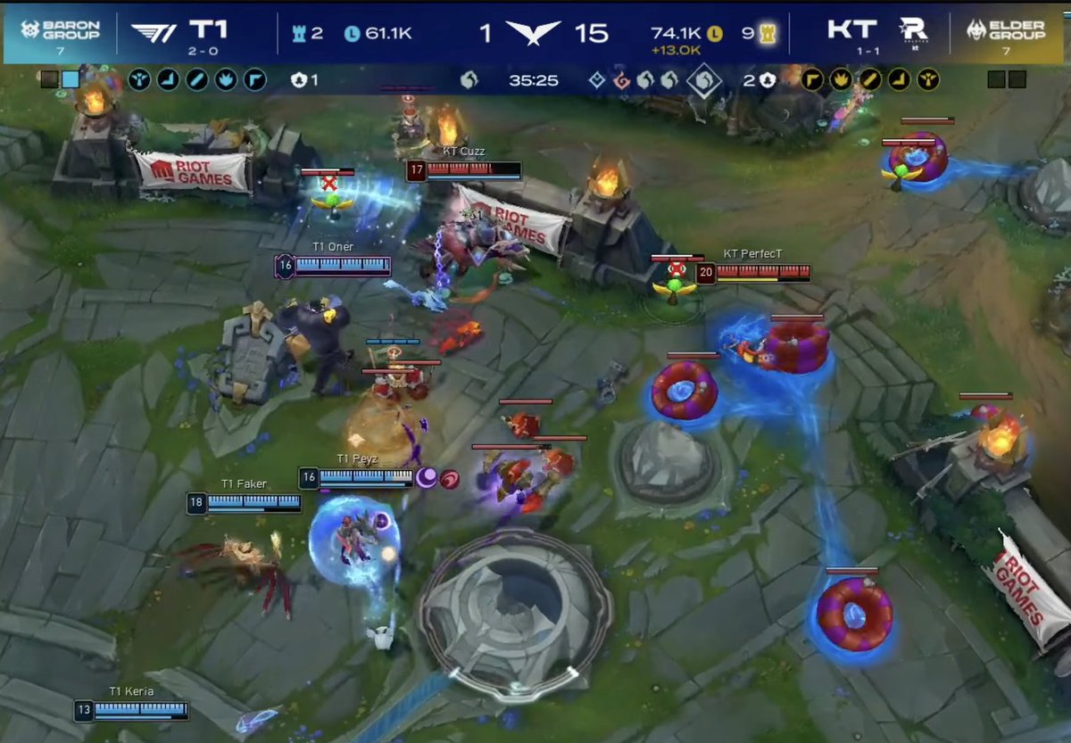 LCK's tweet image. it truly is never over until it's over #LCK