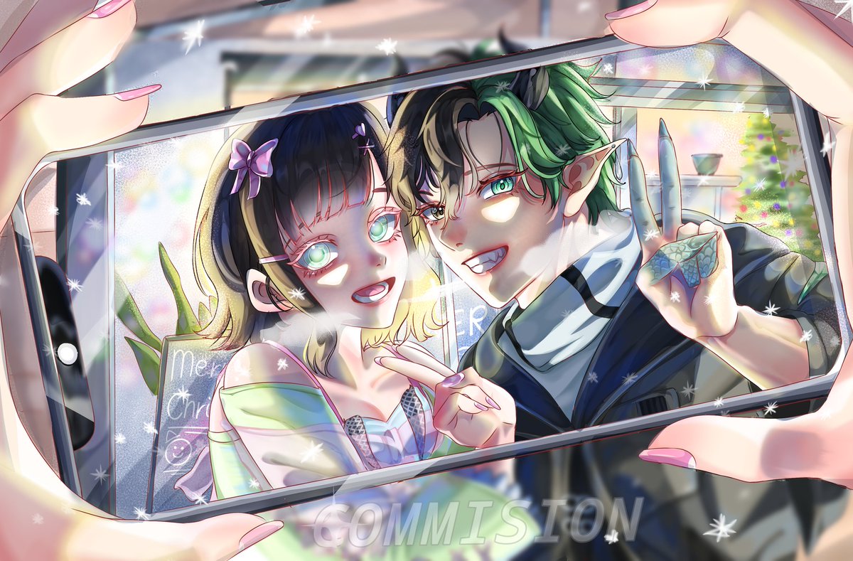 Jeromlight28's tweet photo. Recent Comms Done ✨❄️l 
I'm still accepting commission ✨ 
#commissionart #commissionsopen https://t.co/GRLMnRoYM1