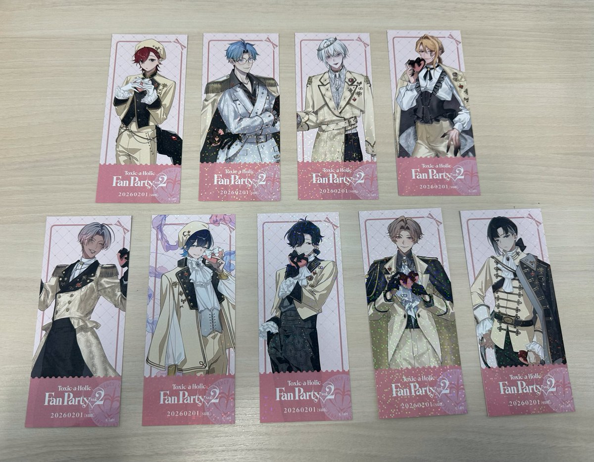 トキシカホリック Toxic-a-Hoilc トキホリ クリアファイル 特典 トキ