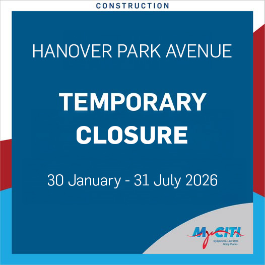 The portion of Hanover Park Avenue between Govan Mbeki and Downberg Roads is planned from 30 January until 31 July 2026. Detour via Shadwin Road.
bit.ly/4sQzKcV