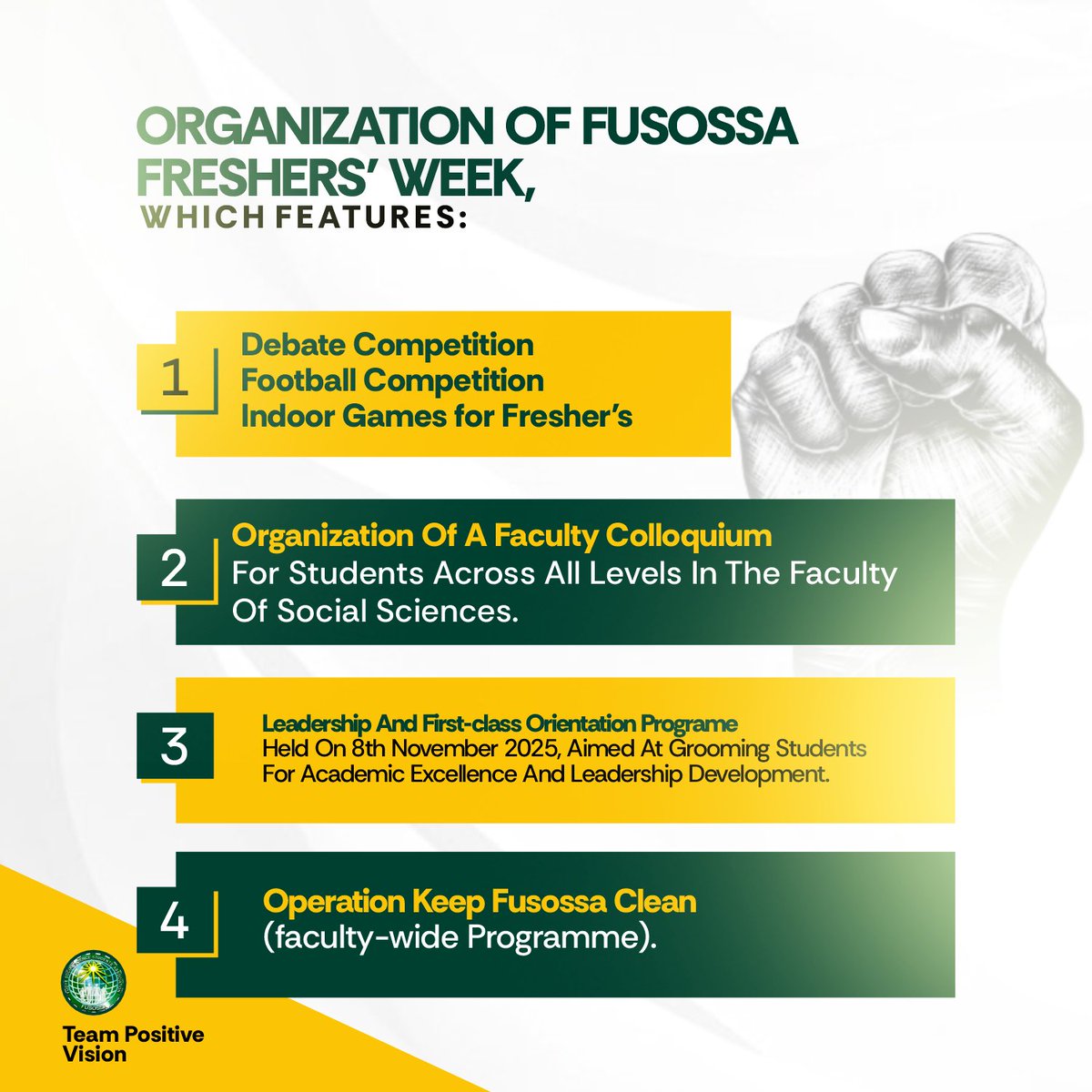 fusossafuoye's tweet image. Today, we proudly celebrate 100 days of Positive Vision in office 
a milestone that reflects our steadfast commitment to innovation, inclusivity, and purposeful leadership.

#100DaysON 
#PositiveVision 
#TogetherWeThrive