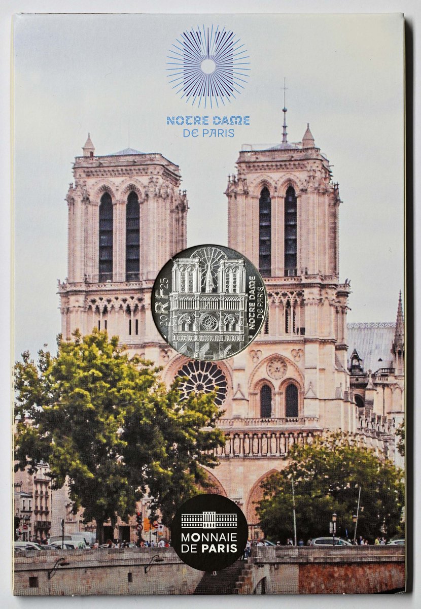 Neu am Lager: 10 Euro Notre Dame 2025 Stgl. Frankreich: Frankreich : 10 Euro Notre Dame 2025 Stgl.  Preis: 22.9 Euro dlvr.it/TQWQxy