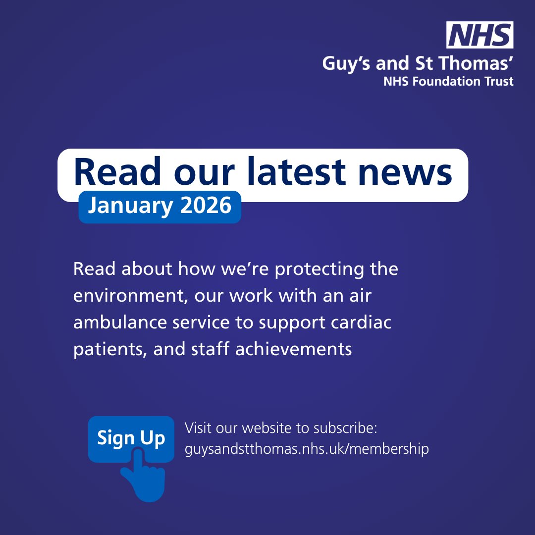 Guy's and St Thomas' tweet media