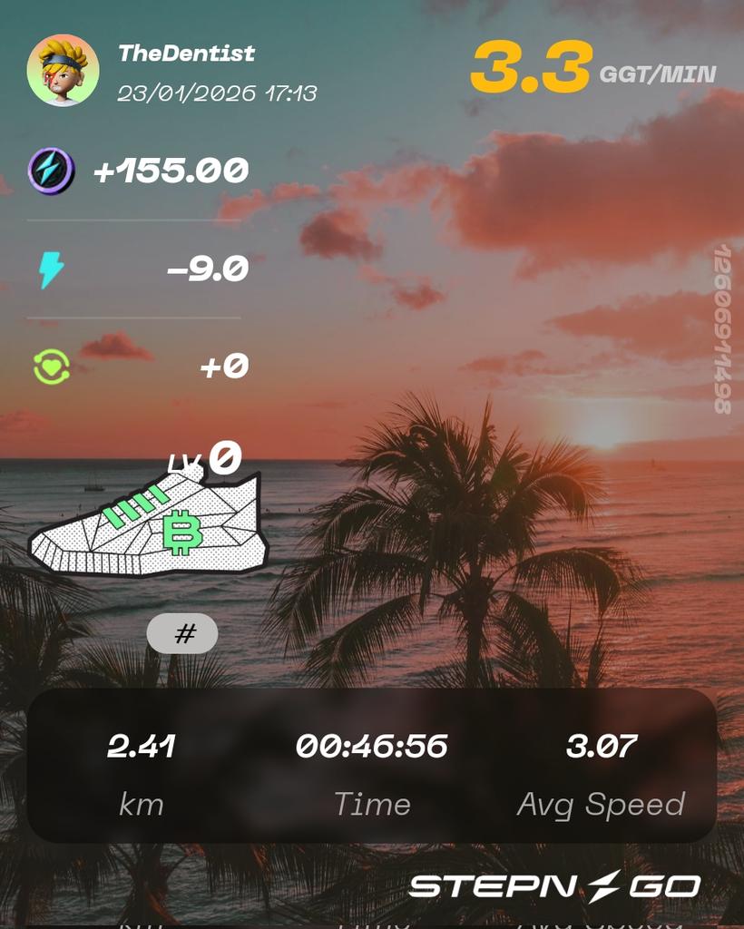 Evening Walk #STEPNGO