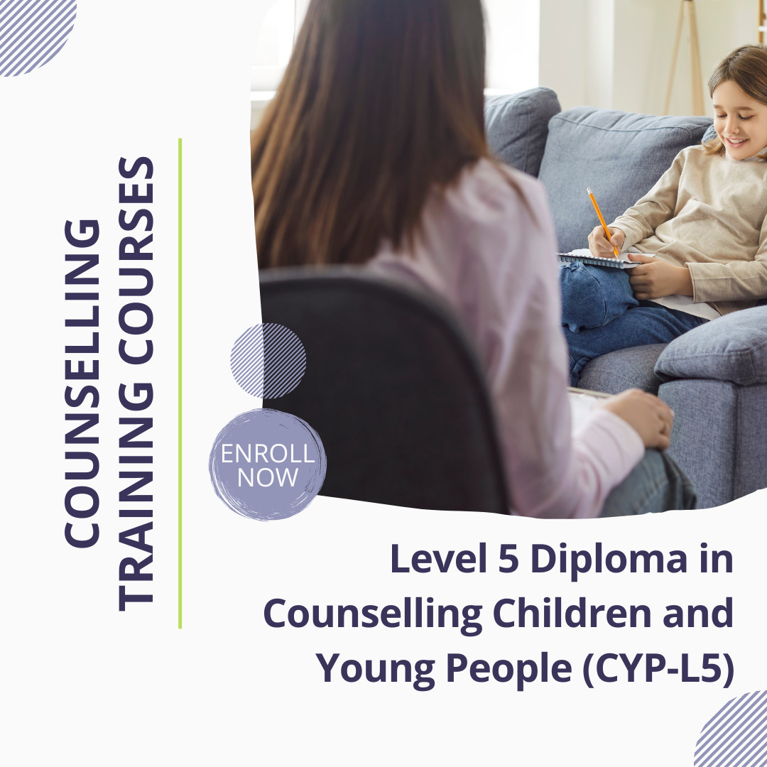 🌟 Level Up Your Counselling Career!

Our Level 5 Diploma in Counselling Children and Young People (CYP-L5), equips you with the skills, knowledge, and confidence to support children and young people aged 11–18.

#CounsellingTraining #Level5Diploma #ChildrenAndYoungPeople #CYP