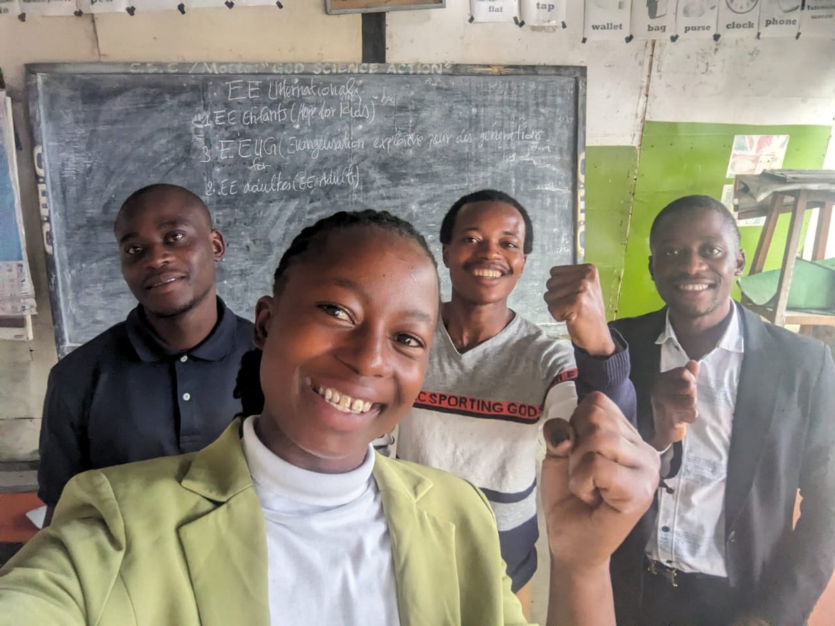 EE4G is thriving in Africa! The Coordinator for DRC East, Japhet, shared this: "We are thankful to God who is fueling the passion for the GOSPEL in young people. Now, around ten other young people have decided to go through the EE4G training for 12 weeks!" Praise God!

#eework