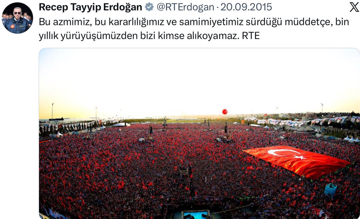 ♦️Bir liderin azmi işte böyle özetlendi…