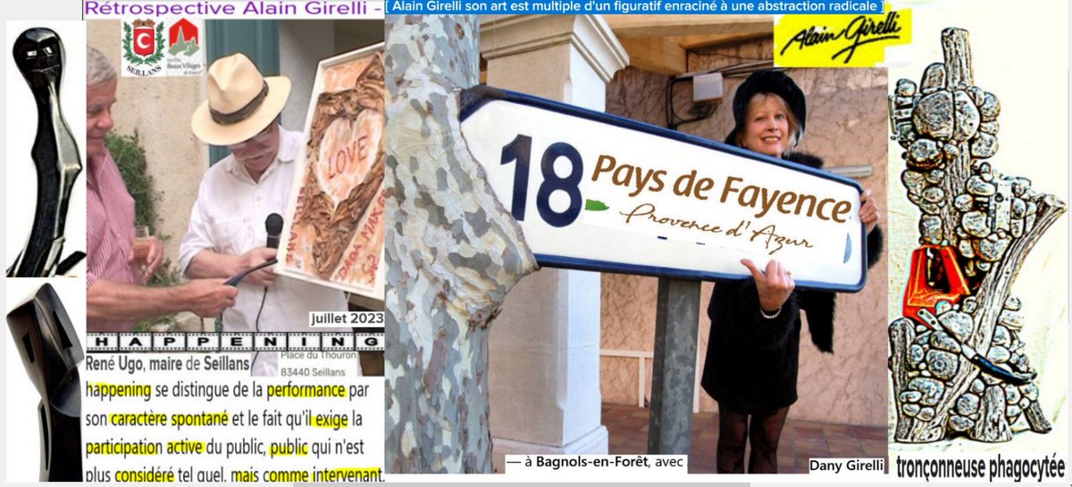 GirelliAlain's tweet photo. Belle année et meilleurs Vœux 2026 à tous et toutes 😊🎉🍾🥂 https://t.co/4gpTGcw5zn
💨 Bienvenue sur la galerie d'art digitale d'Alain Girelli, sculpteur, peintre et performeur. https://t.co/cntfbPUQ1O https://t.co/ruogIEonXO