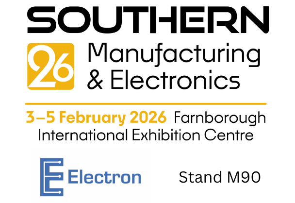 Electronelec1's tweet photo. Catch us at Southern Manufacturing and Electronics, just over a week away and see the latest additions to the Mega Electronics range of PCB and metal etching equipment. https://t.co/iIqzJCy8io