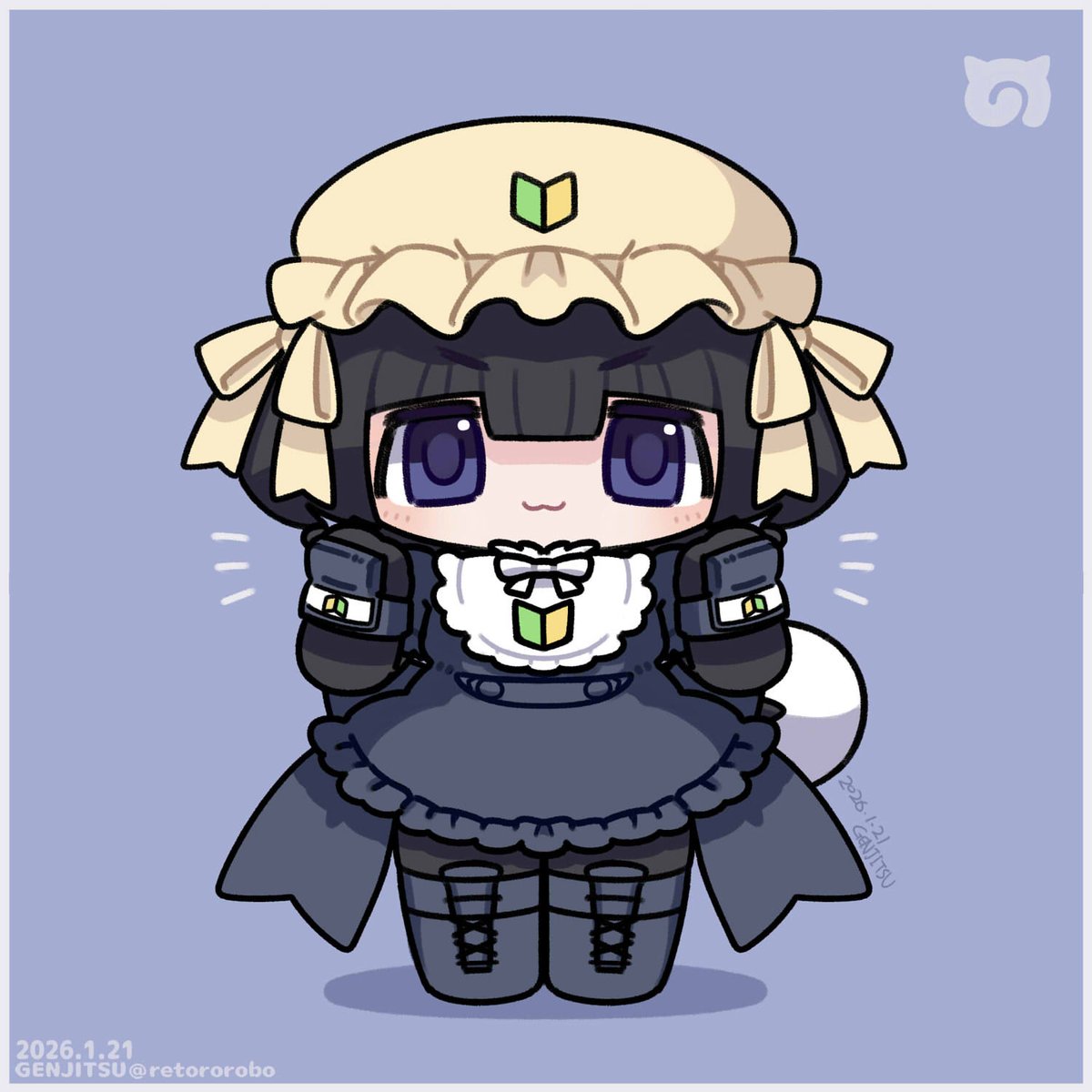 ▪️けもフレ３『かわいいポーズのタママ』を描きました✨️🐸✨️
#けもフレ３ #けものフレンズ