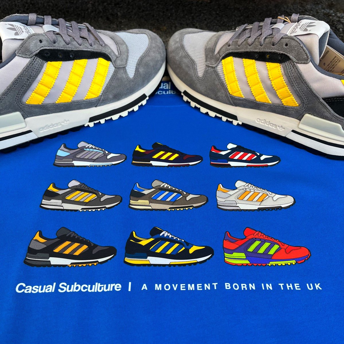ZX600 T SHIRTS 👟 Inspired by the /// ZX 600 trainer that