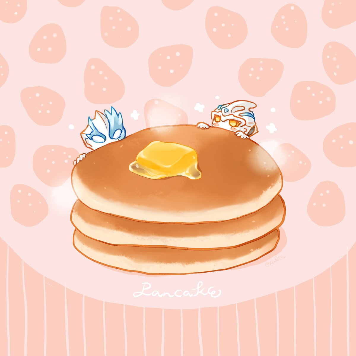 小さなお客様🥞