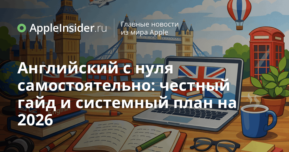 Как выучить английский с нуля и не слиться через месяц

Английский за 3 месяца не существует, но есть рабочая формула 10,5 часа в неделю. В статье разложили по шагам, что именно делать каждый день, чтобы реально заговорить.

appleinsider.ru/tips-tricks/an…