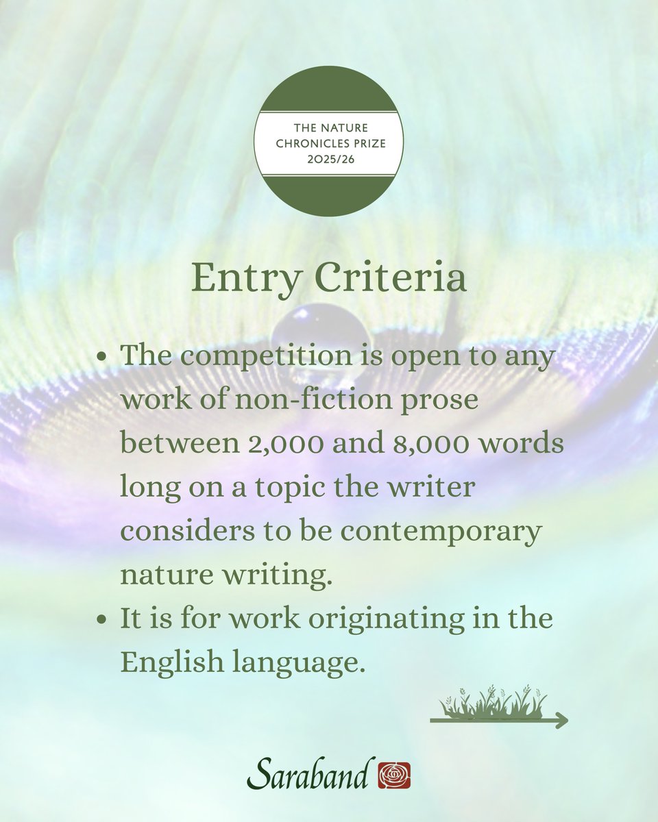 The Nature Chronicles Prize 2025/26 tweet media