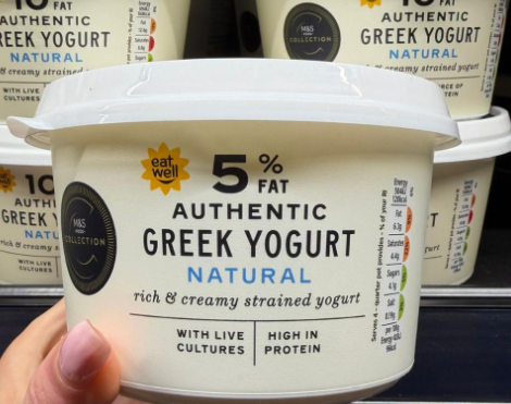 FaradayRetail's tweet image. Upgrade your breakfast game with their  latest additions to the Collection Authentic Greek Yoghurt range—two new flavours to love from the @marksandspencer  Foodhall! 🥣✨ 

#GreekYoghurt #BreakfastUpgrade
