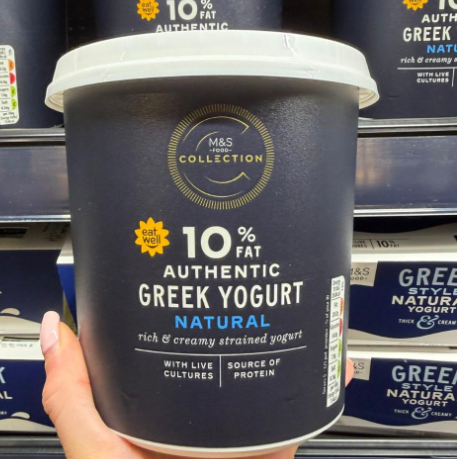 FaradayRetail's tweet image. Upgrade your breakfast game with their  latest additions to the Collection Authentic Greek Yoghurt range—two new flavours to love from the @marksandspencer  Foodhall! 🥣✨ 

#GreekYoghurt #BreakfastUpgrade