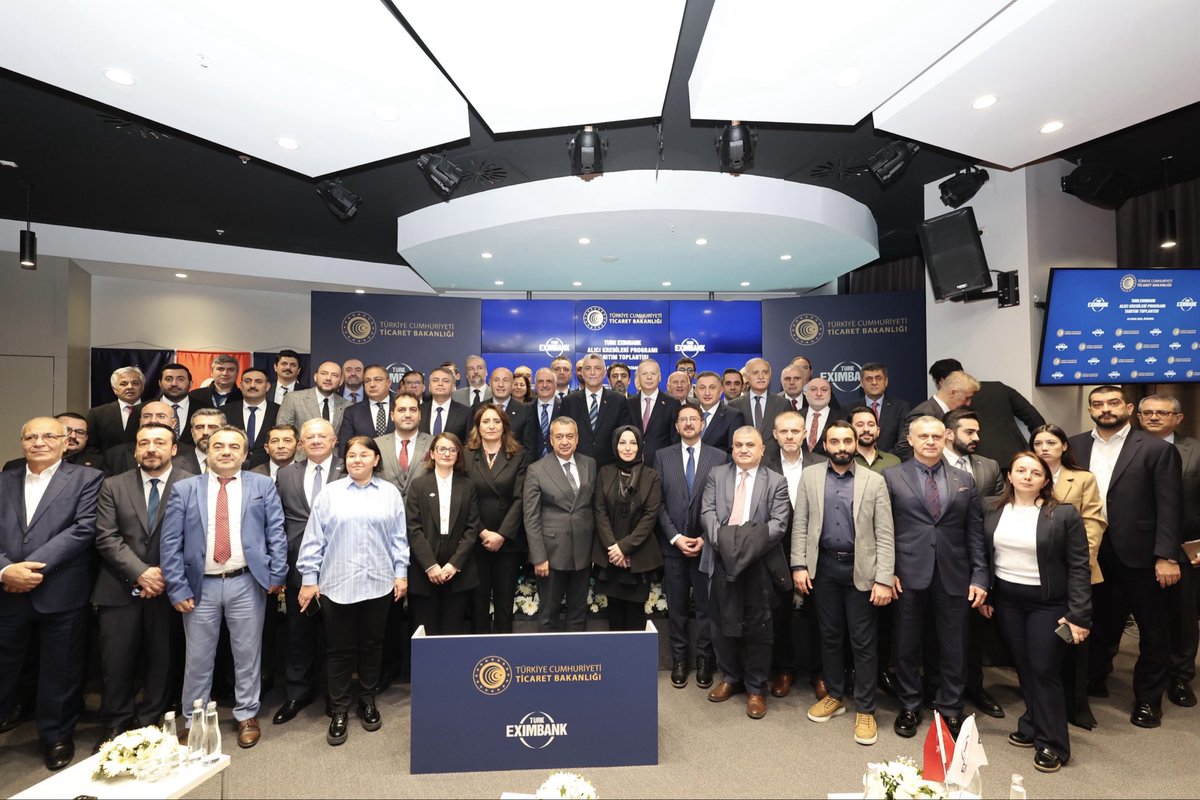 Bugün İstanbul’da, Türk Eximbank Alıcı Kredileri Programı Tanıtım Toplantısı’nı gerçekleştirerek, ihracatçılarımızın küresel pazarlarda rekabet gücünü artıracak yeni ve stratejik bir finansman modelini kamuoyuyla paylaştık.

Küresel ticarette belirsizliklerin ve korumacılık